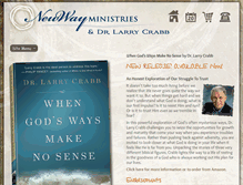 Tablet Screenshot of newwayministries.org